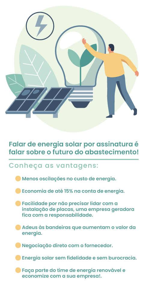 Como Funciona A Energia Solar Por Assinatura Sebrae